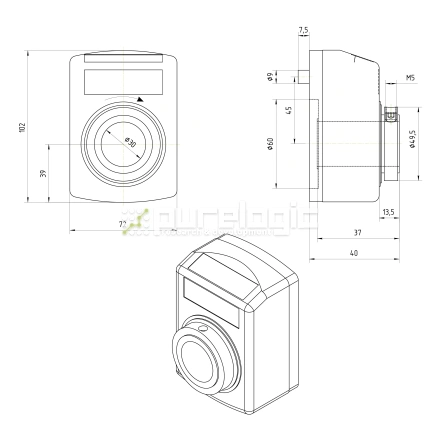 Индикатор оборотов 200109-12-1.0 фото