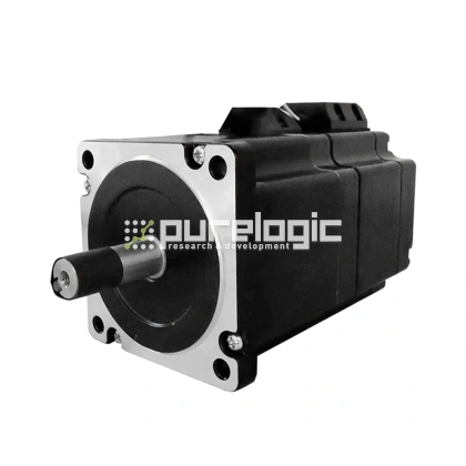 Двигатель шаговый с энкодером и тормозом LK-23445B фото