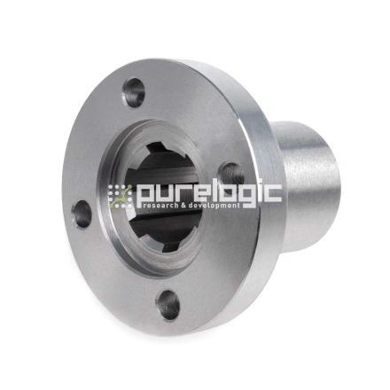 Шлицевая втулка с фланцем SNF-23x28 фото