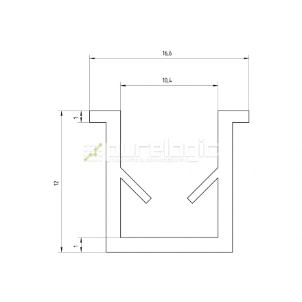 Уплотнитель пазовый UC10 фото