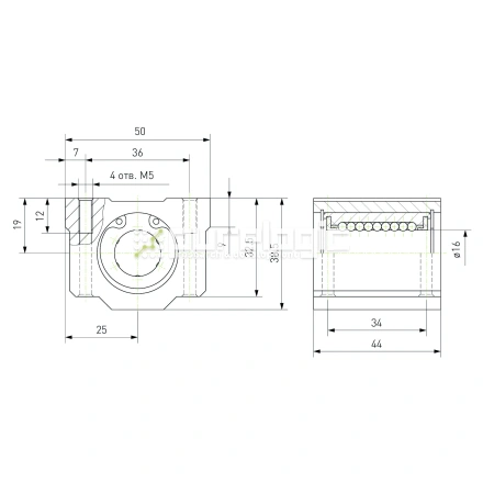 Модуль опорный SC16 фото