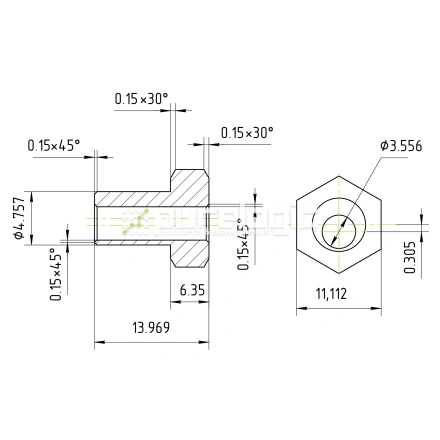 Втулка PLBX1 фото
