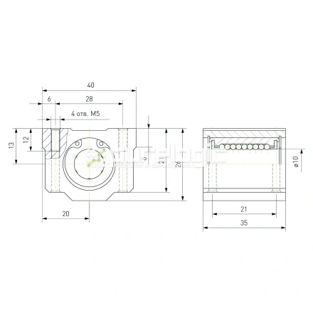Модуль опорный SC10 фото