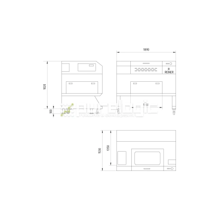 Лазерный станок REINER LP1390-130W фото