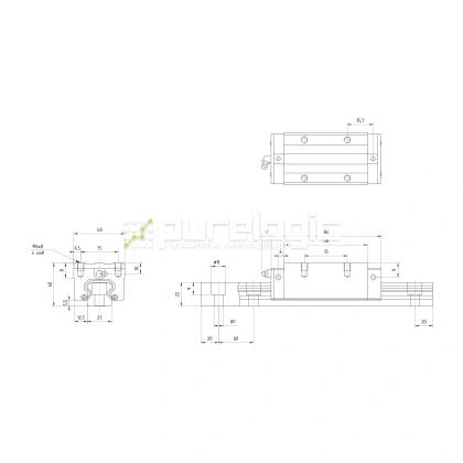 Модуль опорный HSAC GHH25CA фото