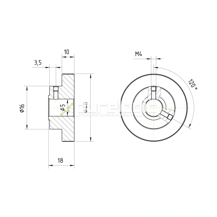 Рукоятка H3012-5 фото