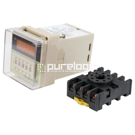 Цифровой таймер HF4-RC41B + разъем SHX02 фото