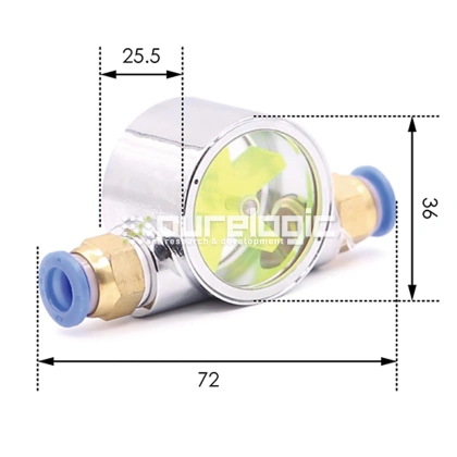 Визуальный индикатор потока WFS-1M-10 фото