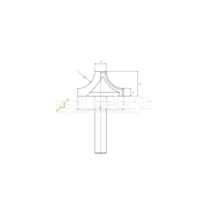 Фреза NNRD624 фото