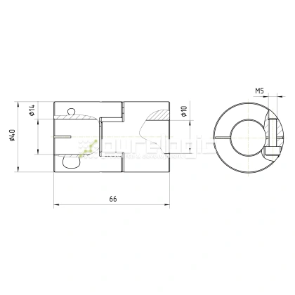 Муфта соединительная BF1-4066-14-10 фото
