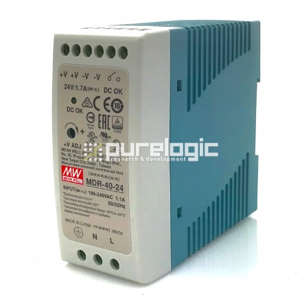 Источник питания импульсный MDR-40-24 фото