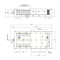 Модуль линейного перемещения PLLM-61H-05200