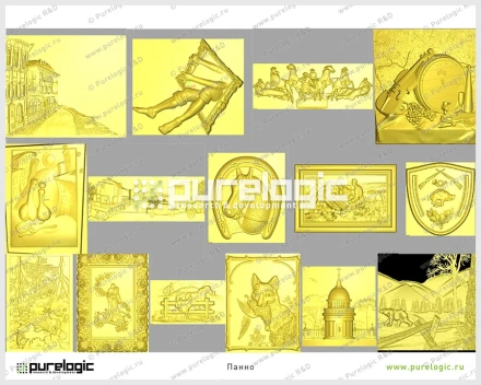 3D модели (Панно) фото