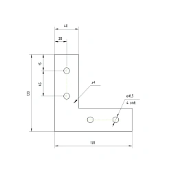 Косынка жесткости 45LB