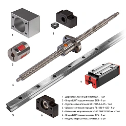 Набор механики PL1204B-362P1