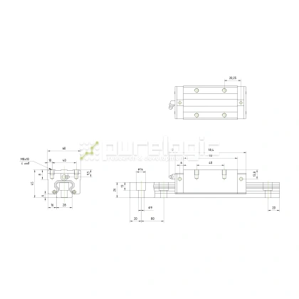 Модуль опорный HSAC GHH30CA фото