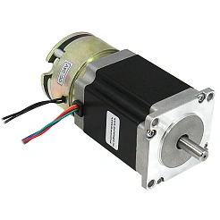 Двигатель шаговый с тормозом PL57H76-D8B