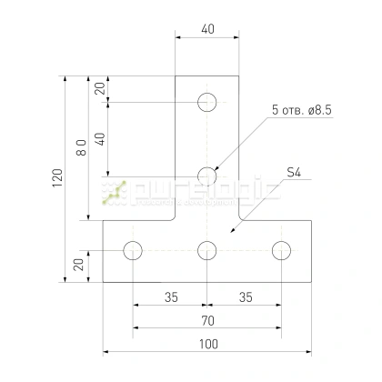 Косынка жесткости 45TB фото