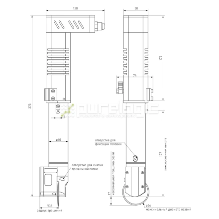 Дисковый нож SRT91218 фото