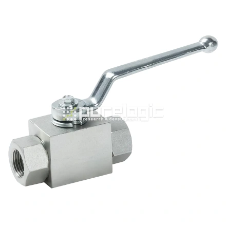 Гидравлический шаровый кран двухходовой PL2K-M27x1.5 фото