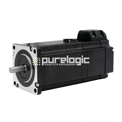 Двигатель шаговый с энкодером и тормозом LK-22430B фото