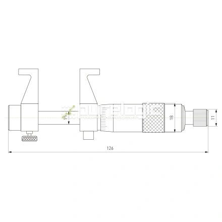 Микрометр внутренний IM-030 фото
