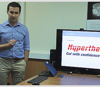 Компания Hypertherm провела серию тренингов и мастер-классов для сотрудников Purelogic R&D
