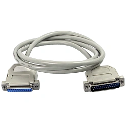 Кабель DB25F-DB25M-2m