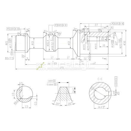 Червячный винт W4060-14 фото
