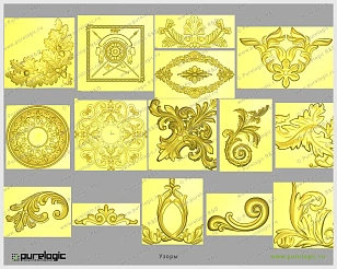 3D модели (Узоры)