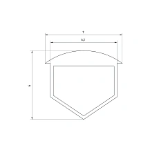 Заглушка пазовая RC6